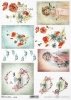 papel de arroz decoupage flores, amapolas, acianos, niños*Reispapier Decoupage Blumen, Mohn, Kornblumen, Kinder*рисовая бумага декупаж цветы, маки, васильки, дети